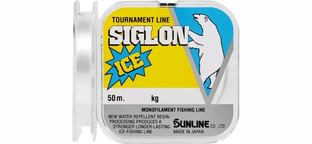  Sunline Siglon ICE FISHING 50m #0.4/0.104 2lb/1.0 clear